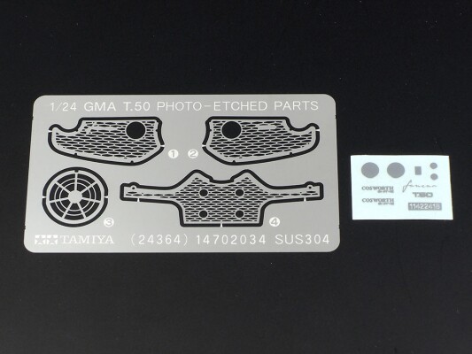 Збірна модель 1/24 Автомобіль GMA T.50 Tamiya 24364 детальное изображение Автомобили 1/24 Автомобили