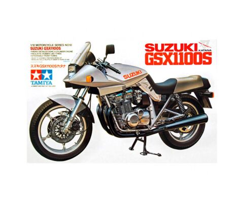 Збірна модель 1/12 Мотоцикл SUZUKI GSX1100S KATANA Tamiya 14010 детальное изображение Мотоциклы Гражданская техника