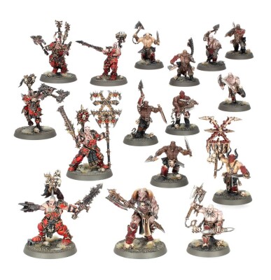 Warhammer AGE OF SIGMAR: BLADES OF KHORNE - THE RED REVELATION Game Set детальное изображение Кхорниты Хаос