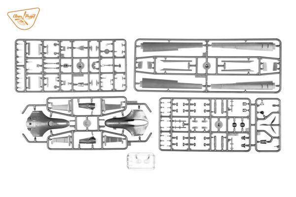 Збірна модель 1/48 БПЛА Bayraktar TB2 Clear Prop 4810 детальное изображение БПЛА Авиация