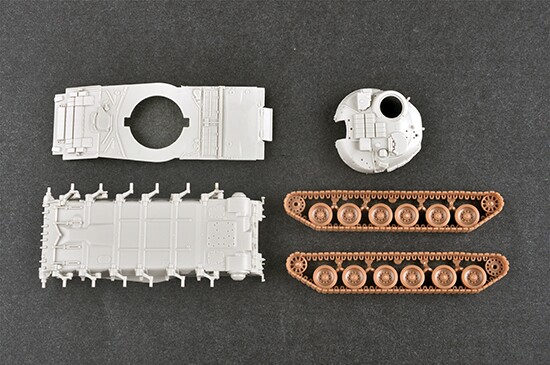 Scale model 1/72 Tank T-80BV Trumpeter 07145 детальное изображение Бронетехника 1/72 Бронетехника