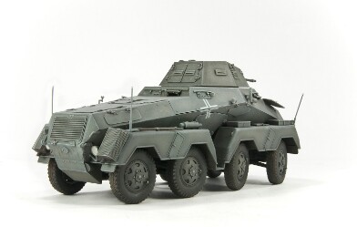 Збірна модель 1/35 Sd. 231 (рання версія) - важкий бронеавтомобіль Sd.Kfz. 231 (8-колісний) AFV Club 35231 детальное изображение Бронетехника 1/35 Бронетехника