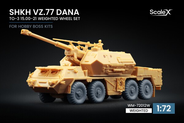 Набір коліс (з деформацією) TO-3 15.00-21 для ShKH vz.77 DANA від HobbyBoss ScaleX WM-72012W детальное изображение Колёса Афтермаркет