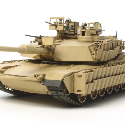 Scale model 1/35 Main Battle Tank USA Abrams Tamiya 35326 детальное изображение Бронетехника 1/35 Бронетехника