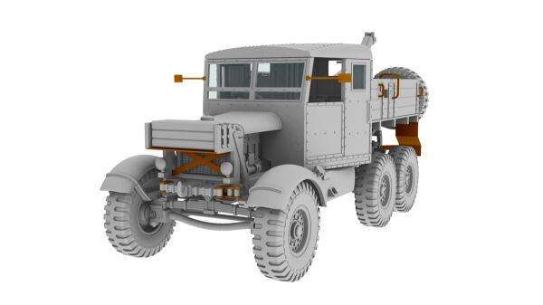 Збірна модель аварійного трактора Scammell Pioneer SV/2S детальное изображение Автомобили 1/72 Автомобили