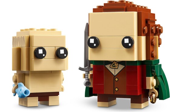 Конструктор LEGO Brick Headz Фродо та Голлум 40630 детальное изображение Brick Headz Lego