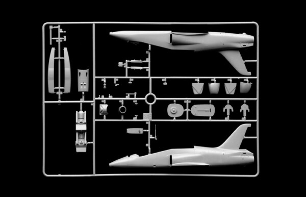Cборная модель 1/48 Самолет BAE Hawk T Mk. I Италери 2813 детальное изображение Самолеты 1/48 Самолеты