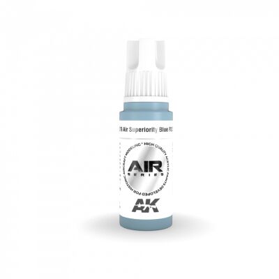 Acrylic paint Air Superiority Blue (FS35450) AIR AK-interactive AK11879 детальное изображение AIR Series AK 3rd Generation