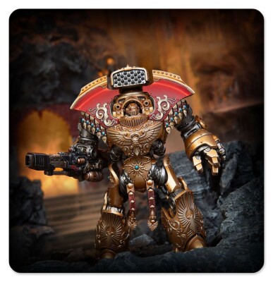 Игровой набор Warhammer 40000 - HORUS HERESY: CUSTODES - TELEMON HEAVY DREADNOUGHT детальное изображение Ересь Хоруса WARHAMMER 40,000