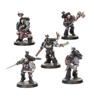 Игровой набор Warhammer 40000 - ARMAGEDDON BATTALION - DEATHWATCH детальное изображение Караул Смерти Космические Десантники