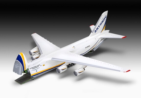 Scale  model 1/144 aircraft Antonov AN-124 Ruslan Revell 03807 детальное изображение Самолеты 1/144 Самолеты