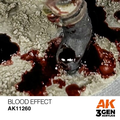 Акрилова фарба BLOOD EFFECT / ЕФЕКТ КРОВІ AK-interactive AK11260 детальное изображение General Color AK 3rd Generation