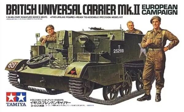 Збірна модель 1/35 Британський бронетранспортер Mk.II Tamiya 35175 детальное изображение Бронетехника 1/35 Бронетехника
