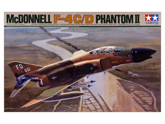 Збірна модель 1/32 Літак McDonnell F-4C/D Phantom II Tamiya 60305 детальное изображение Самолеты 1/32 Самолеты