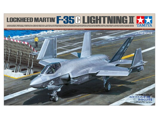 Збірна модель 1/48 Літак Lockheed Martin F-35C Lightning II Tamiya 61127 детальное изображение Самолеты 1/48 Самолеты
