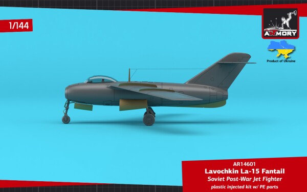Сборная модель 1/144 Советский реактивный истребитель Ла-15 «Фантэйл» Armory Models Group 14601 детальное изображение Самолеты 1/144 Самолеты