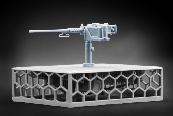 Масштабна модель 1/35 Кулемет M2 Browning WW2 ScaleX A 35003 детальное изображение Аксессуары Диорамы