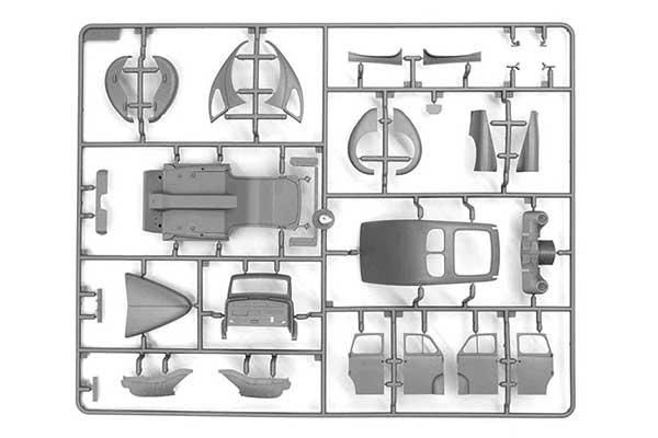 Легкові автомобілі Вермахту (&quot;Кадет K38&quot; - седан, &quot;Капітан&quot; - седан, &quot;Адмірал&quot; - седан) детальное изображение Автомобили 1/35 Автомобили