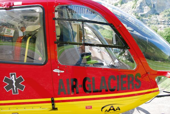 Поисково - спасательный вертолёт EC135 Air-Glaciers детальное изображение Вертолеты 1/72 Вертолеты