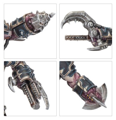 Игровой набор Warhammer 40000 - CHAOS SPACE MARINES - MUTILATORS детальное изображение Космический Десант Хаоса Армии Хаоса