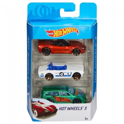 HOT WHEELS - Set of 3 cars in assortment K5904 детальное изображение Hot Wheels 