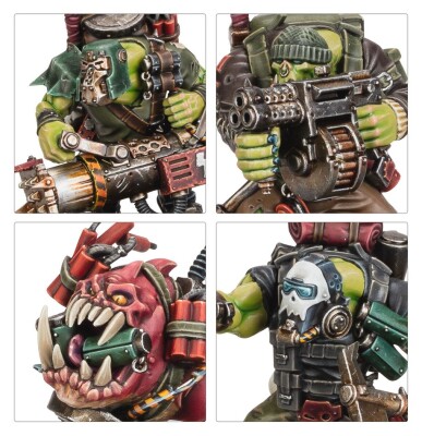 Игровой набор Warhammer 40000 - ORKS: KOMMANDOS детальное изображение Орки Армии Ксеносов