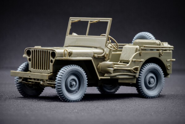 Набір коліс (з деформацією) для U.S Willys MB ScaleX WW 35001S детальное изображение Колёса Афтермаркет