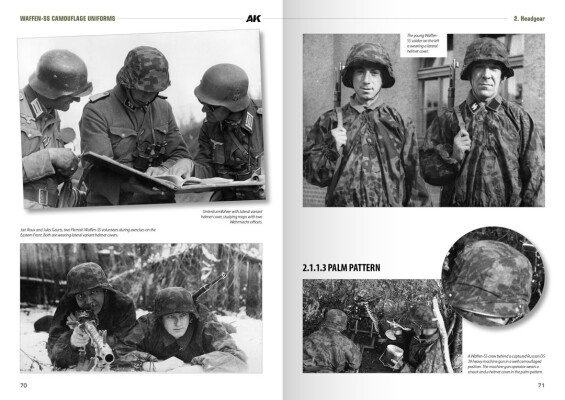 Книга Waffen-SS Camouflage Uniforms by Werner Palinckx AK-Interactive 130008 детальное изображение Обучающая литература Книги