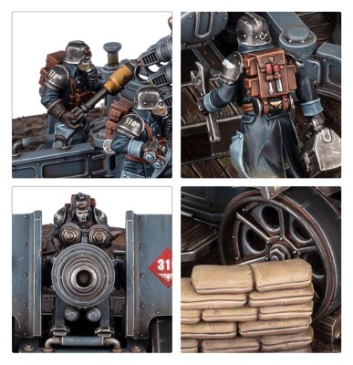 ASTRA MILITARUM: KRIEG ARTILLERY TEAM детальное изображение Имперская Гвардия Армии Империума