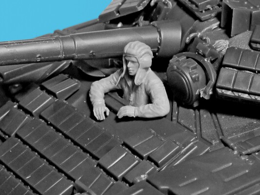 Сборная модель 1/35 фигуры танкисты вооруженных сил Украины ICM 35756 детальное изображение Фигуры 1/35 Фигуры