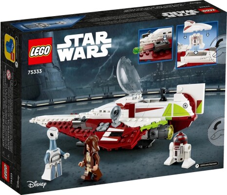 Конструктор LEGO Star Wars Джедайський винищувач Обі-Вана Кенобі 75333 детальное изображение Star Wars Lego