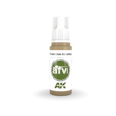 Acrylic paint AUSTRALIAN CAMOUFLAGE BROWN - AFV AK-interactive AK11347 детальное изображение AFV Series AK 3rd Generation