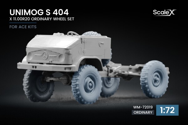 Набір коліс для Unimog S 404 X 11.00R20 від ACE ScaleX WM-72019 детальное изображение Колёса Афтермаркет