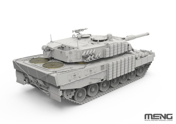 Збірна модель 1/35 Німецький основний бойовий танк Леопард 2A4 (Україна) Meng TS-058 детальное изображение Бронетехника 1/35 Бронетехника