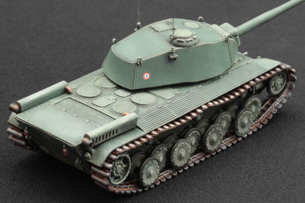Збірна модель 1/72 Французький важкий танк FCM 50t ScaleX SM-72001 детальное изображение Бронетехника 1/72 Бронетехника