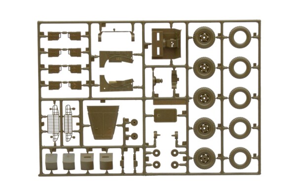 Збірна модель 1/35 Командирський автомобіль Dodge WC-56/57 Italeri 0228 детальное изображение Автомобили 1/35 Автомобили