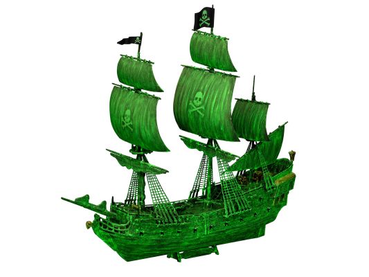 Сборная модель 1/150 корабль Корабль-призрак (easy click) Revell 05435 детальное изображение Парусники Флот