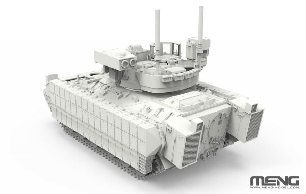 Збірна модель 1/72 БМП США M2A3 Bradley з BUSK III Meng 72-005 детальное изображение Бронетехника 1/72 Бронетехника