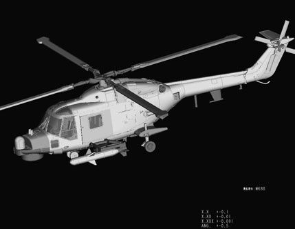 Scale model 1/72 of Westland Lynx MK.88 helicopter HobbyBoss 87239 детальное изображение Вертолеты 1/72 Вертолеты
