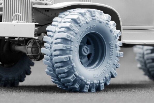 Набор колес Rat Rod для G506 Cargo Truck от ICM, Miniart ScaleX WW-35032 детальное изображение Колёса Афтермаркет