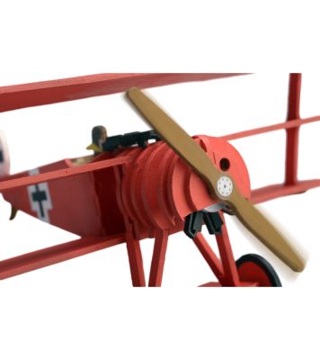 JUNIOR COLLECTION: FOKKER DR.I PLANE – RED BARON детальное изображение Для детей Модели из дерева