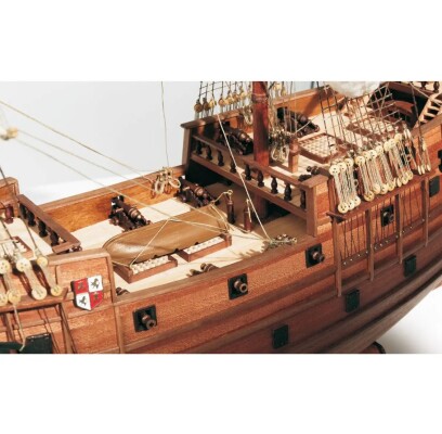 Scale wooden model 1/90 Galleon &quot;San Martin&quot; OcCre 13601 детальное изображение Корабли Модели из дерева