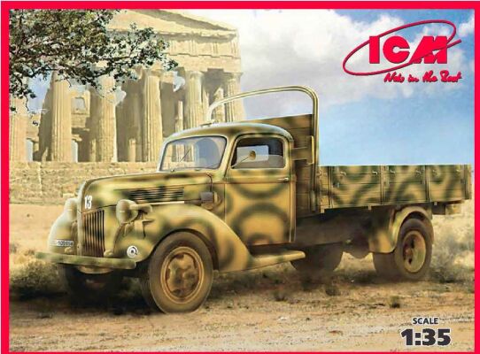 V3000S (проізв.1941р.), німецька армійська вантажівка детальное изображение Автомобили 1/35 Автомобили