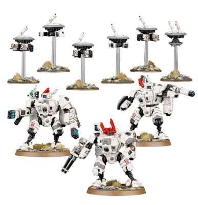 TAU EMPIRE XV8 CRISIS BATTLESUITS детальное изображение Империя Тау Армии Ксеносов