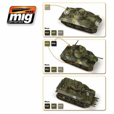 WARGAME US ARMOR SET детальное изображение Наборы красок Краски