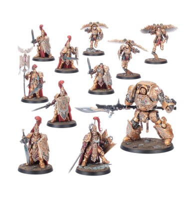 Игровой набор Warhammer 40000 - COMBAT PATROL - ADEPTUS CUSTODES детальное изображение Адептус Кустодес Армии Империума