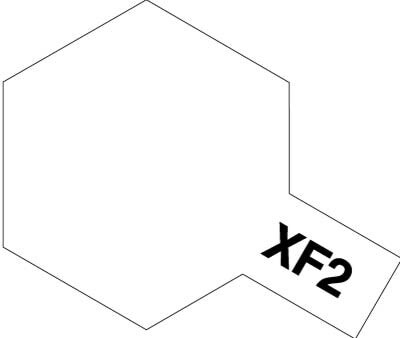 Акрилова фарба на спиртовій основі Білий Матовий Tamiya 10мл XF-2 детальное изображение Акриловые краски Краски