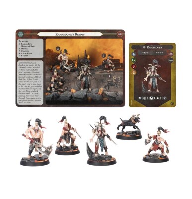 Ігровий набір - WARHAMMER UNDERWORLDS: KAMANDORA'S BLADES детальное изображение Warhammer Underworlds WARHAMMER Age of Sigmar