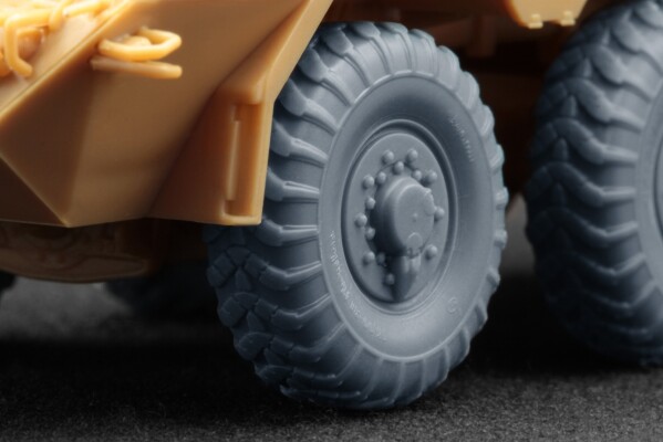 Набір коліс TO-3 15.00-21 для ShKH vz.77 DANA від HobbyBoss ScaleX WM-72012 детальное изображение Колёса Афтермаркет