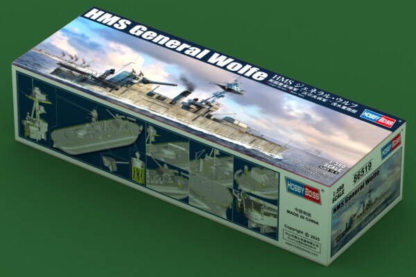 Збірна модель 1/350 Корабель HMS General Wolfe HobbyBoss 86519 детальное изображение Флот 1/350 Флот